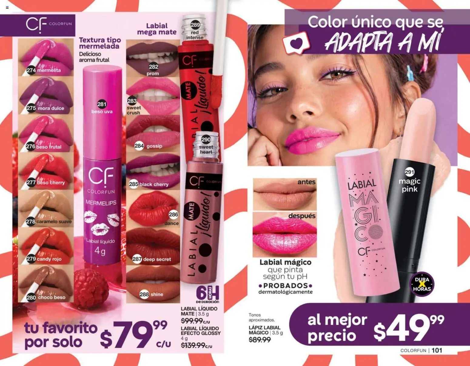 Nuevas ofertas de Fuller válidas en toda la República Mexicana desde el 02/09/2026. ¡Encuentra las mejores ofertas en Fuller campaña 11 2026! | Página: 52 | Productos: Mermelada, Mate, Dulce, Lápiz labial