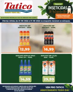 Tatico ofertas Fim de Semana - Pré-Visualização do folheto da loja Tatico, válido de 22/08/2026 | Página: 23 | Produtos: Repelente, Inseticida