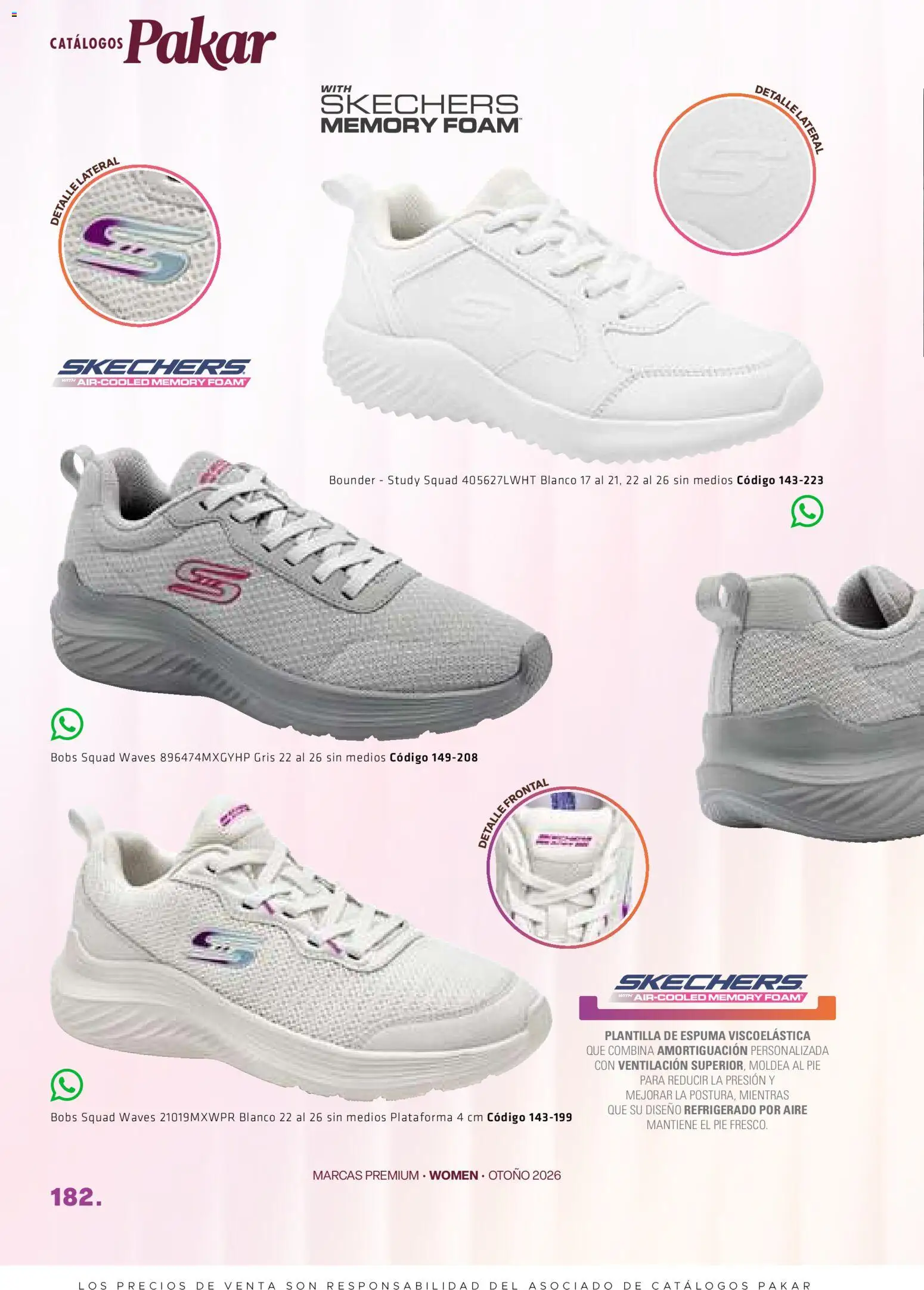 Nuevas ofertas de SC Pakar válidas en toda la República Mexicana desde el 28/08/2026. ¡Encuentra las mejores ofertas en SC Pakar catálogo Otoño! | Página: 182 | Productos: Espuma