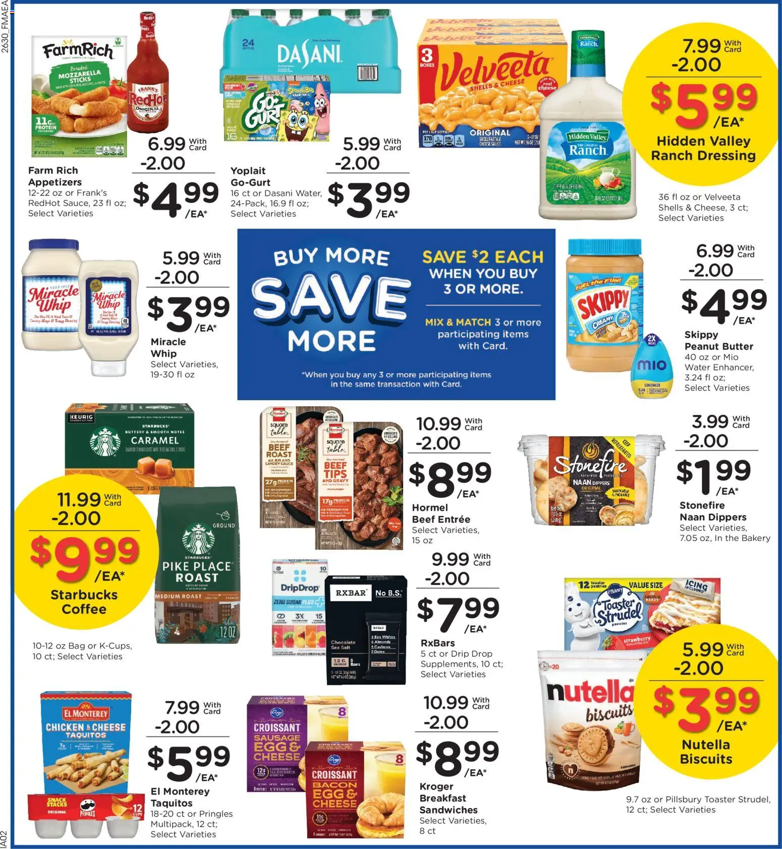 Fred Meyer Weekly Ad - valid from 08/26/2026 | Page: 6 | Products: Coffee, Sauce, Sausage, Mozzarella