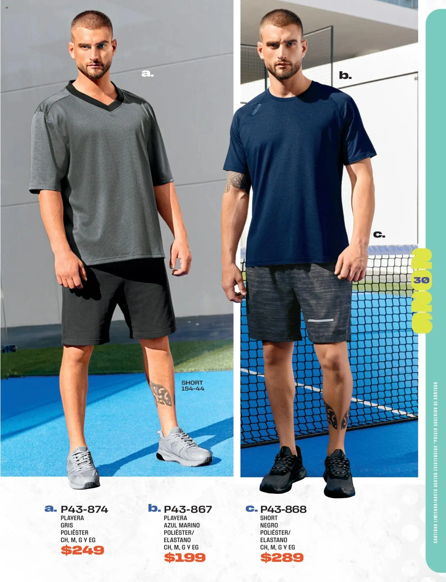Nuevas ofertas de Cklass válidas en toda la República Mexicana desde el 15.05.2026. ¡Encuentra las mejores ofertas en Cklass catálogo Pasión futbolera! | Página: 31 | Productos: Playera, Short