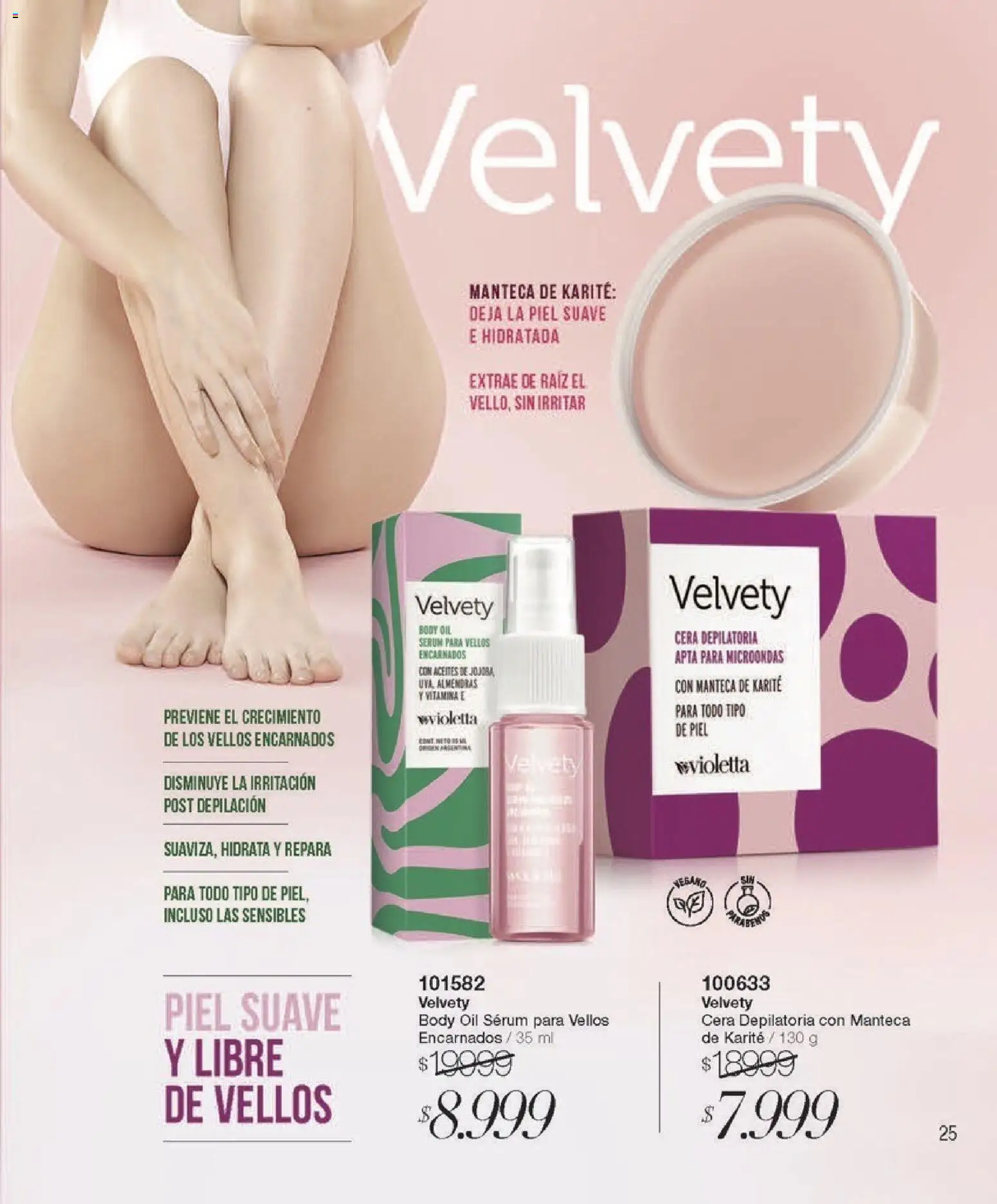 Violetta - Violetta Cosméticos │ válido desde el 18/03/2026 | Página: 25 | Productos: Manteca de karité, Body, Serum, Manteca