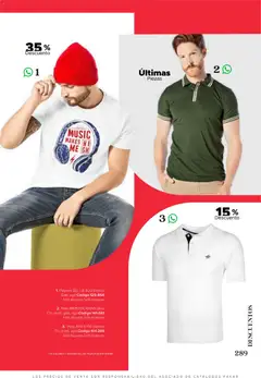 Vista previa de SC Pakar catálogo Ropa, nuevo folleto de la tienda, válido en México a partir del 31/07/2026 | Página: 289 | Productos: Algodón, Playera