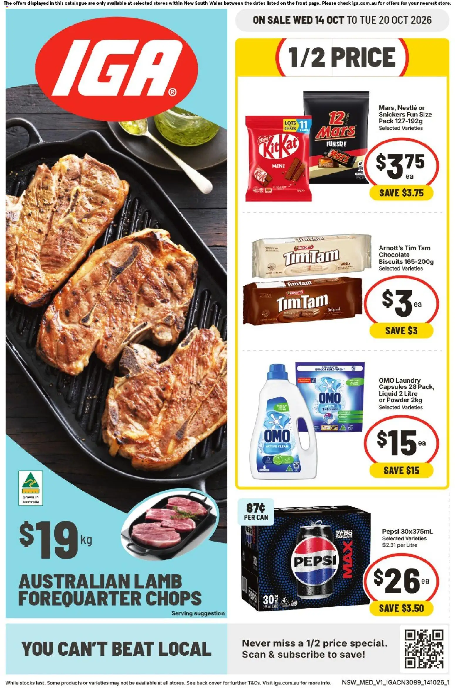 IGA catalogue - valid from 14/10/2026 | Page: 1