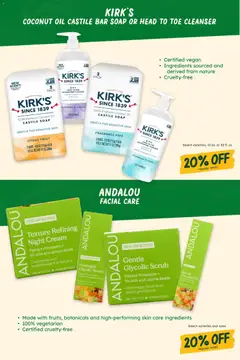 Preview of Sprouts weekly ads valid from 08/26/2026 | Page: 31 | Products: Fragrance, Night Cream, Pineapple, Bar Soap