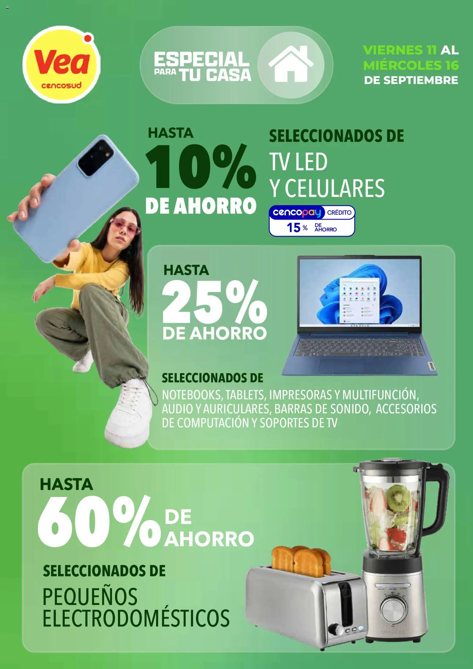 Vea - Especial para tu casa │ válido desde el 11/09/2026 | Página: 2 | Productos: Audio