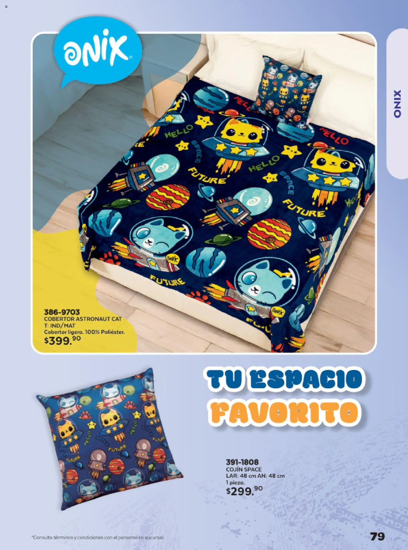 Nuevas ofertas de Andrea válidas en toda la República Mexicana desde el 24.05.2026. ¡Encuentra las mejores ofertas en Andrea catálogo Lo más divertindo en ropa! | Página: 79 | Productos: Cobertor