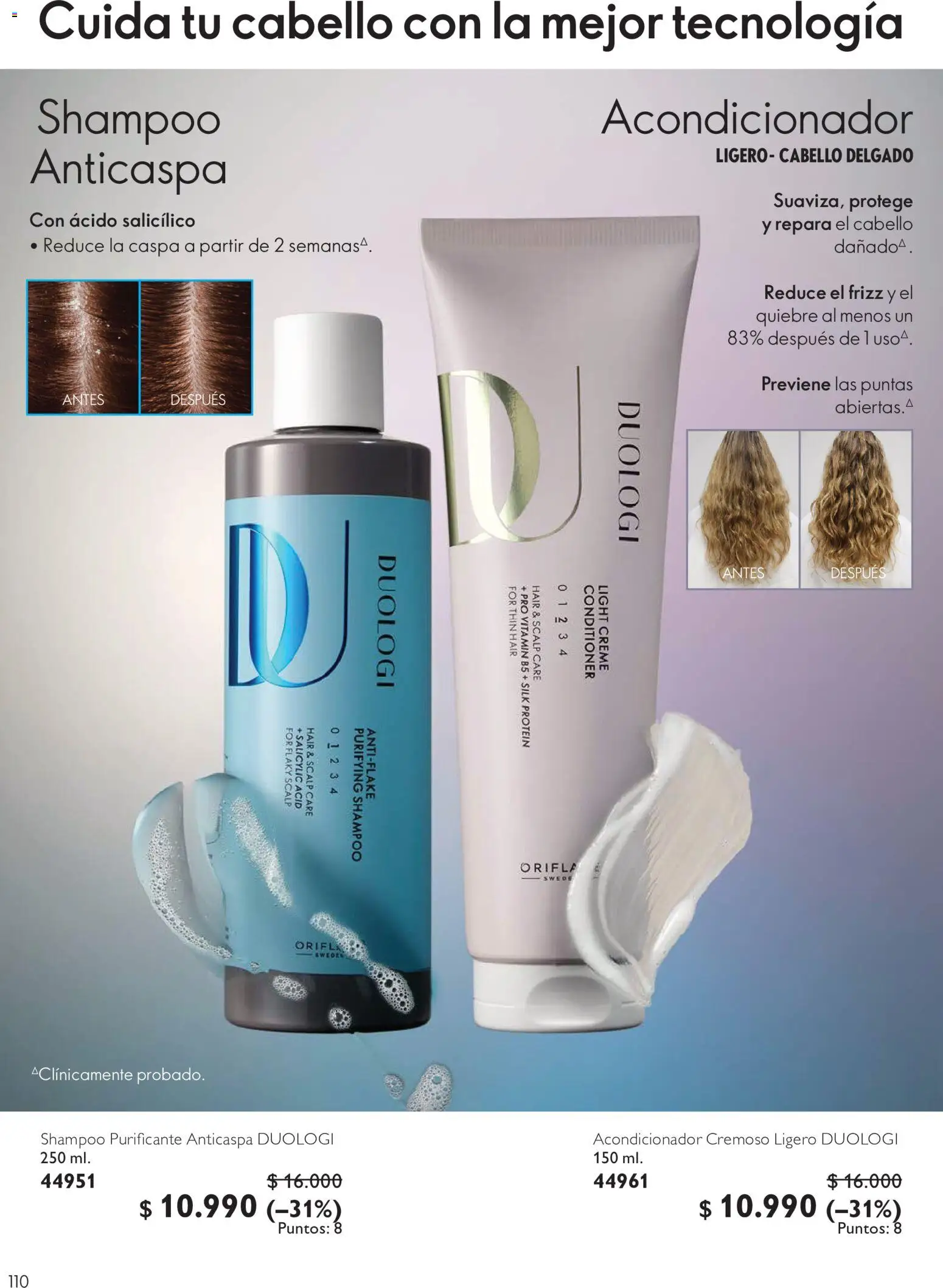 Oriflame Ofertas │ válido desde el 10.07.2026 | Página: 110 | Productos: Acondicionador, Shampoo