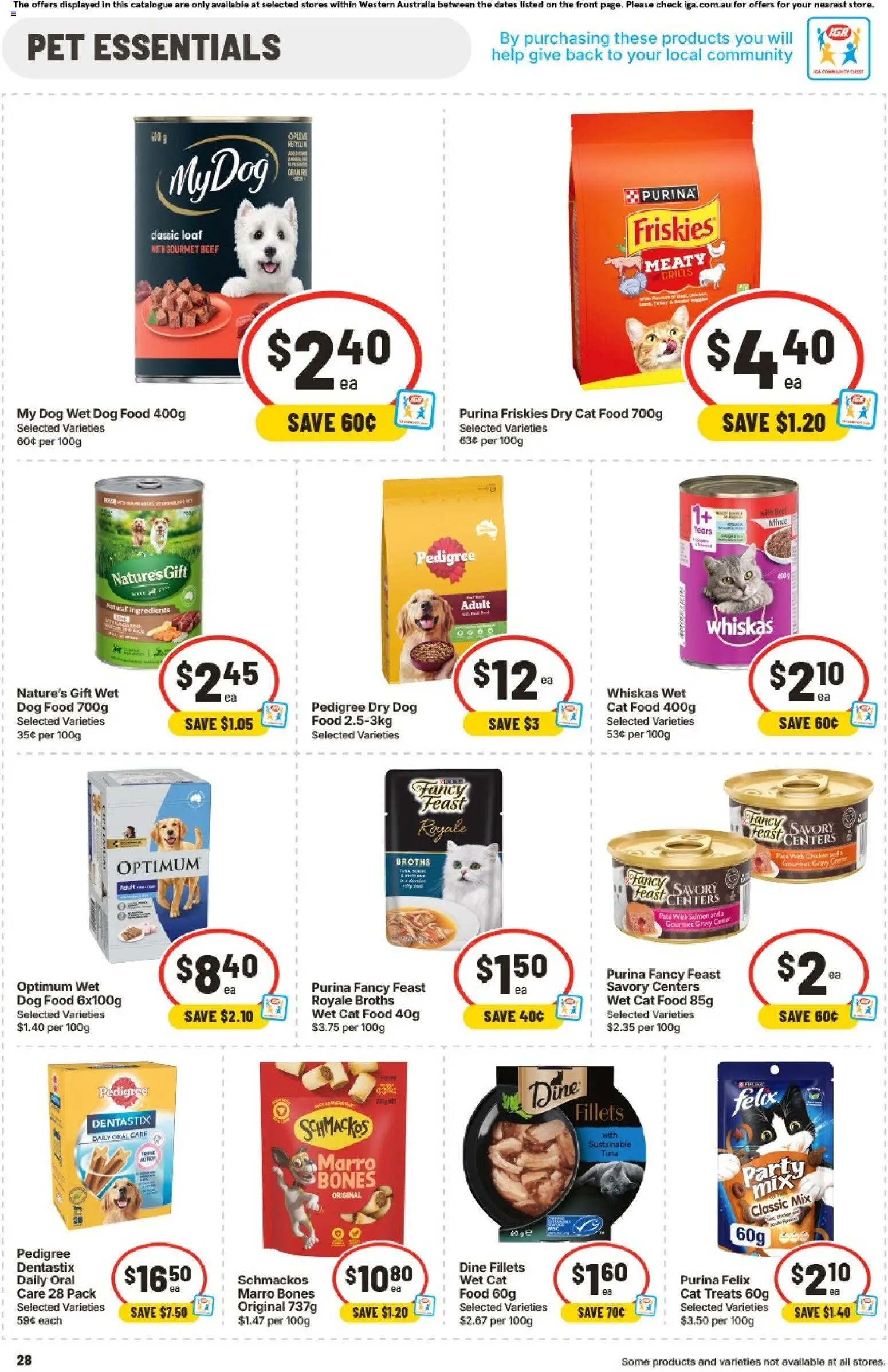 IGA catalogue - valid from 12/08/2026 | Page: 29 | Products: Food, Beef, Dog food, Tuna