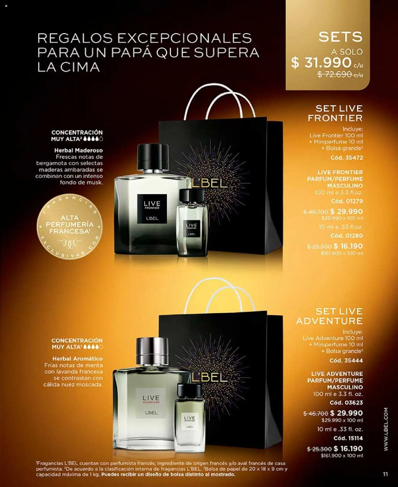 Catálogo L'Bel Campaña 9 │ válido desde el 17.05.2026 | Página: 11 | Productos: Bolsa, Nuez, Papa