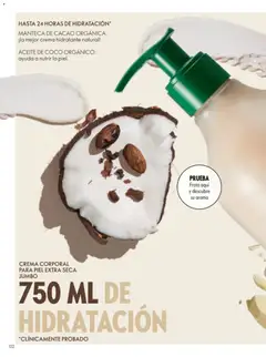 Vista previa de Oriflame campaña 9 2026, nuevo folleto de la tienda, válido en México a partir del 20/06/2026 | Página: 122 | Productos: Crema, Aceite, Cacao, Crema corporal