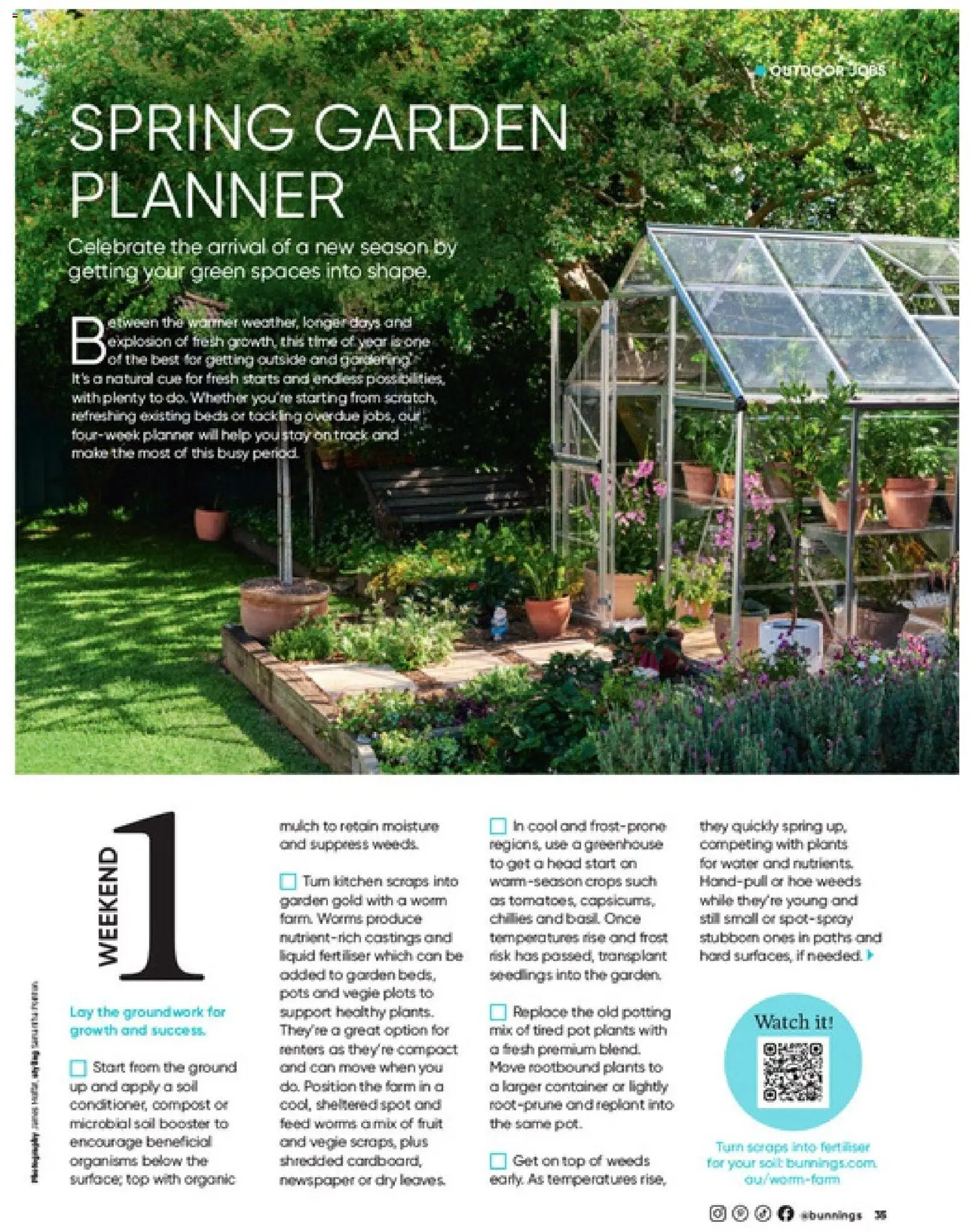 Bunnings Warehouse catalogue - valid from 01/09/2026 | Page: 35 | Products: Compost, Soil, Greenhouse, Fruit