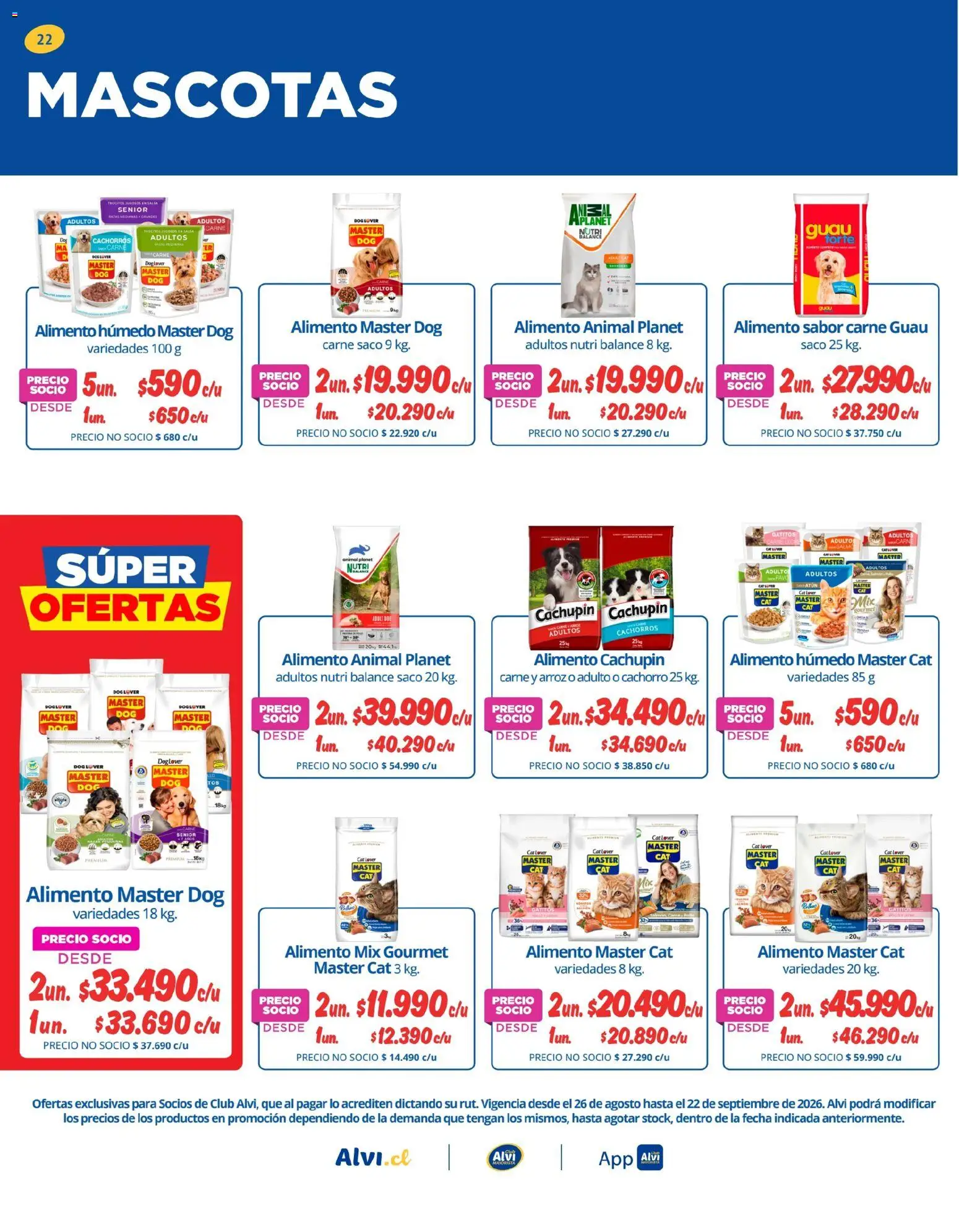 Alvi catálogo │ válido desde el 25.08.2026 | Página: 22 | Productos: Carne, Arroz