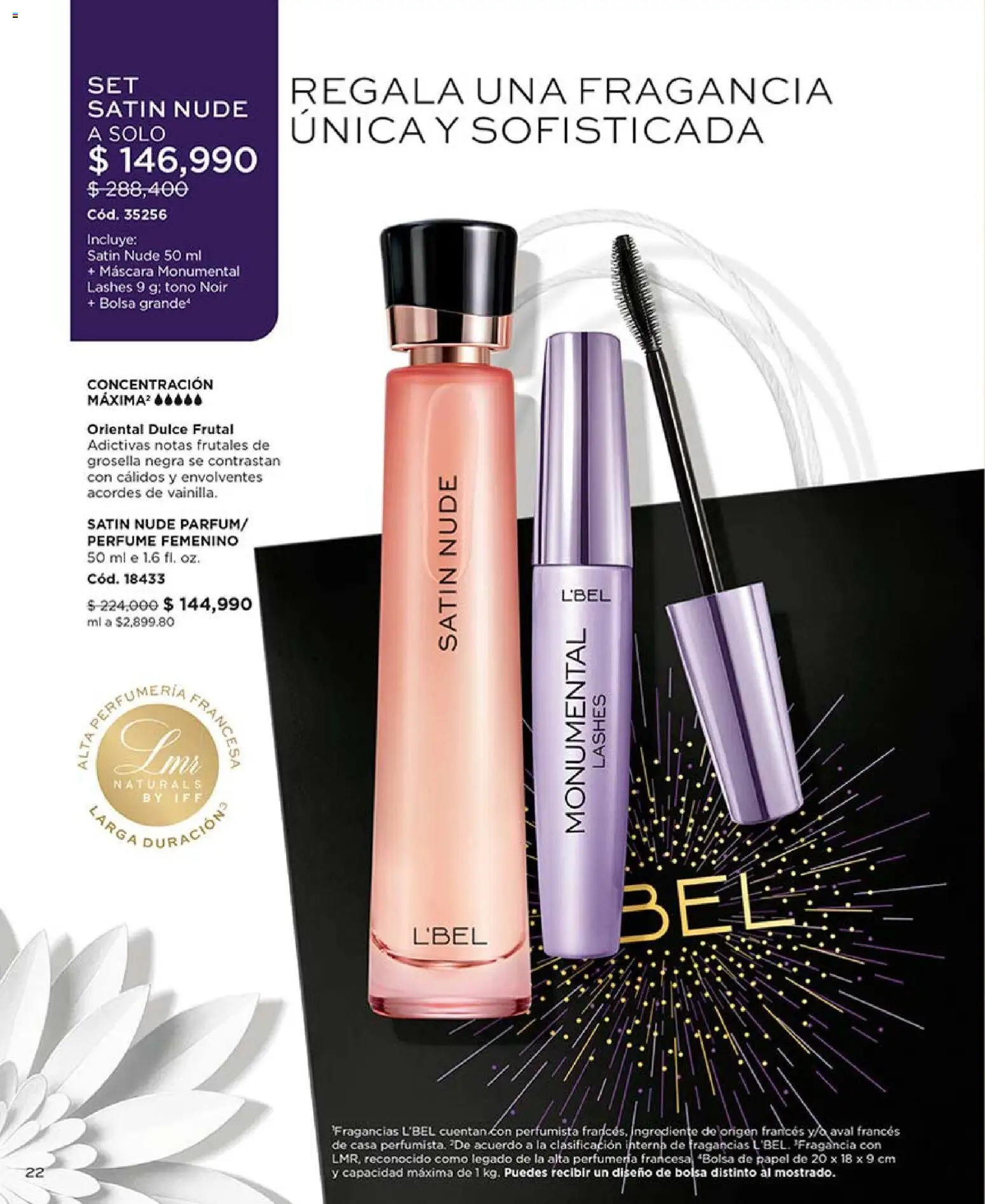 L'Bel revista - valida desde el 24.04.2026 | Página: 22 | Productos: Bolsa, Perfume, Fragancia, Máscara