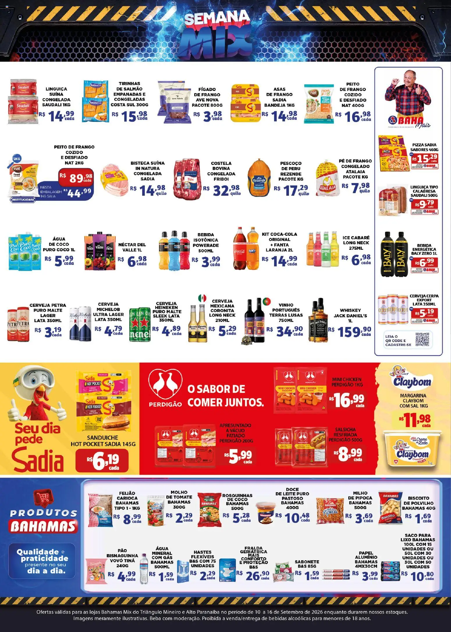 Bahamas Mix Folheto - válido de 10/09/2026 | Página: 2 | Produtos: Vinho, Bandeja, Peru, Milho