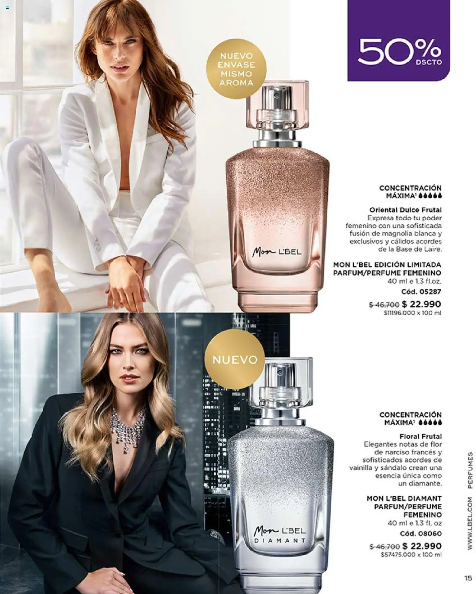 Catálogo L'Bel Campaña 6 │ válido desde el 31.03.2026 | Página: 15 | Productos: Base