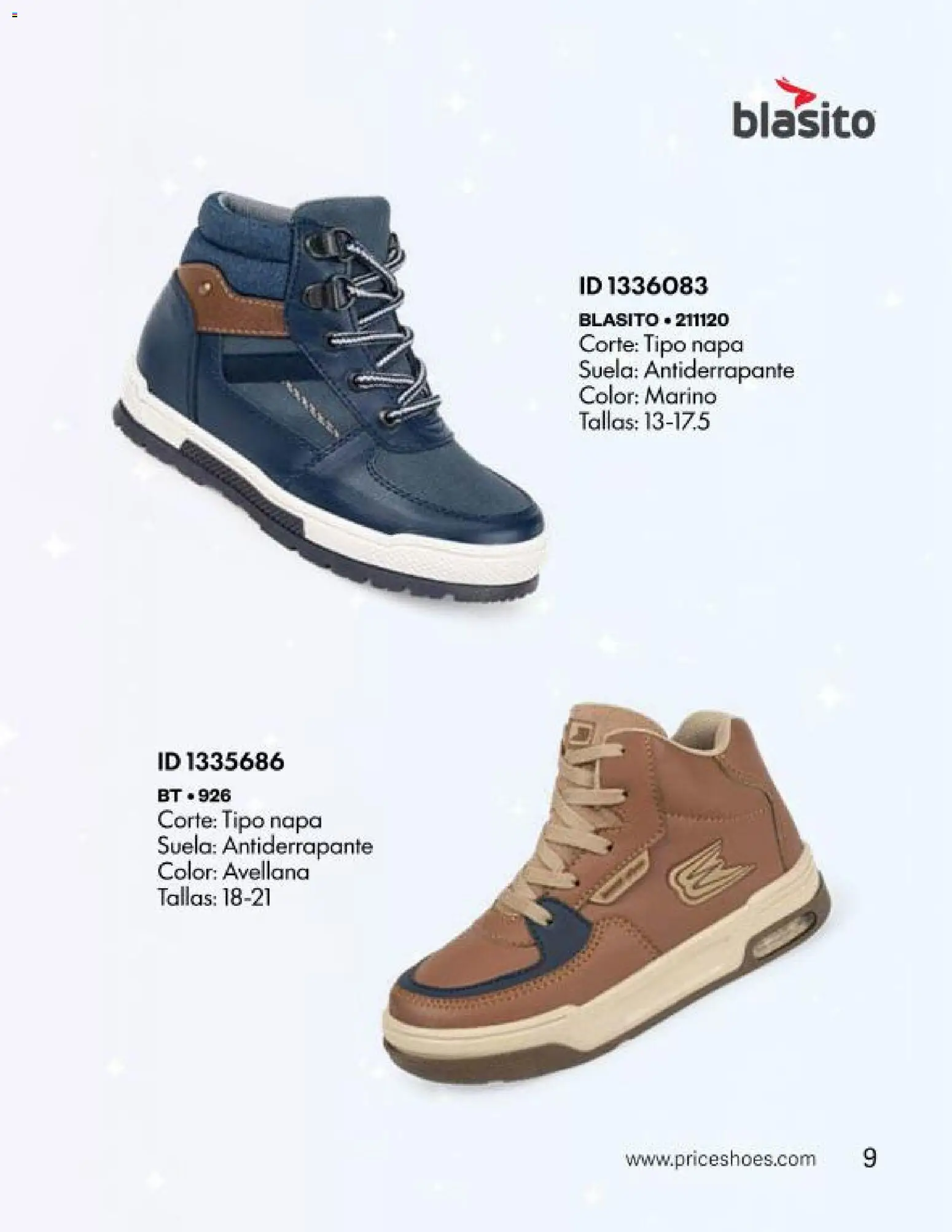 Nuevas ofertas de Price Shoes válidas en toda la República Mexicana desde el 21/10/2026. ¡Encuentra las mejores ofertas en Price Shoes Mini catálogo! | Página: 9