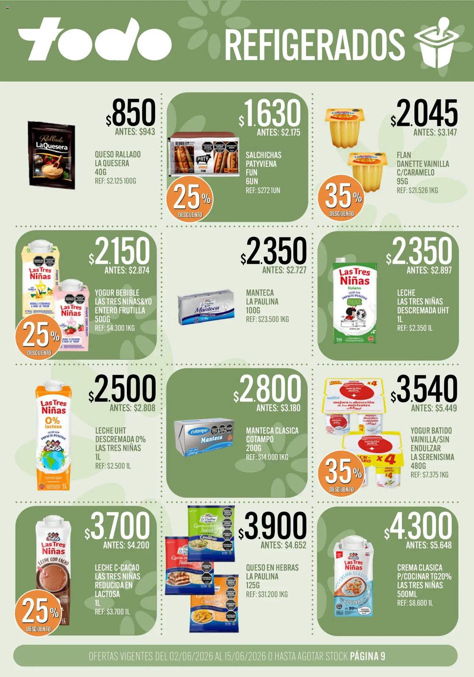Supermercados TODO - Ofertas │ válido desde el 02.06.2026 | Página: 9