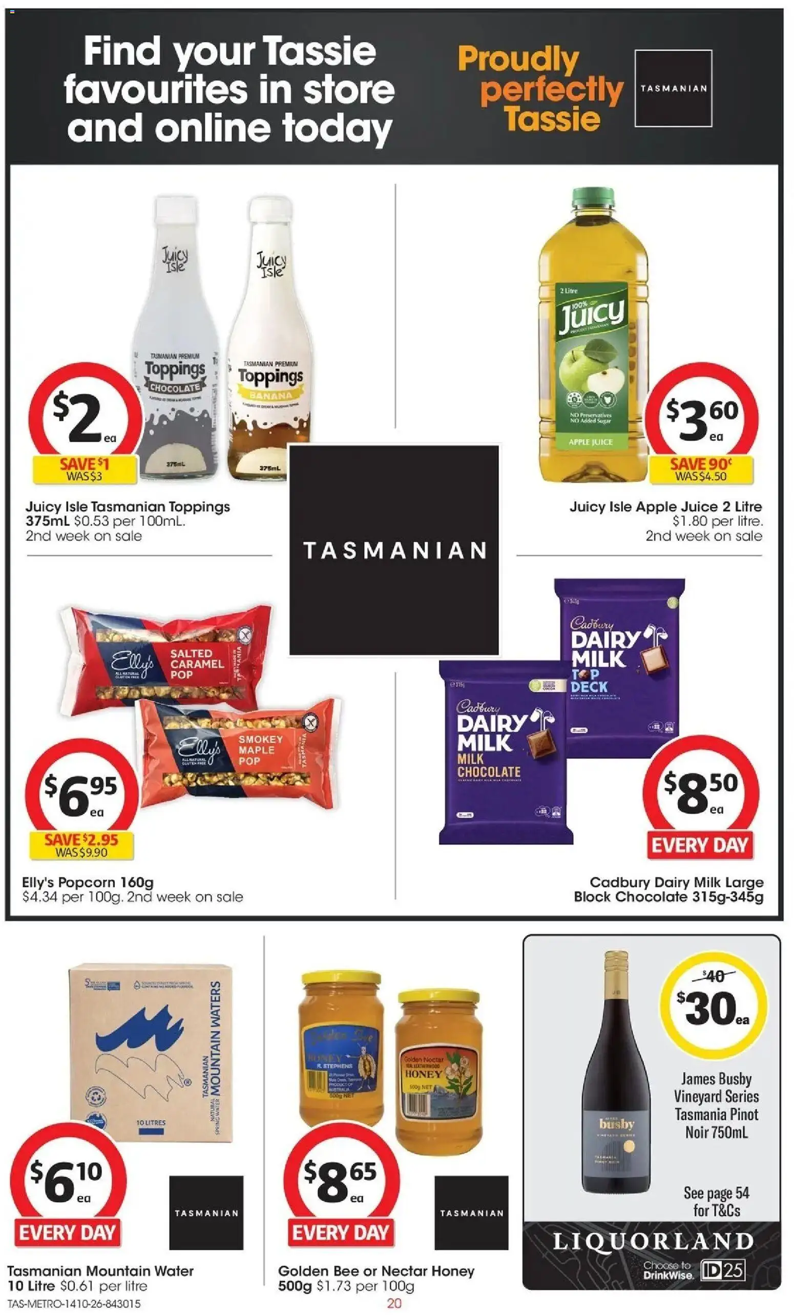 ﻿Coles catalogue valid from 14/10/2026 > Online Australia | Page: 20