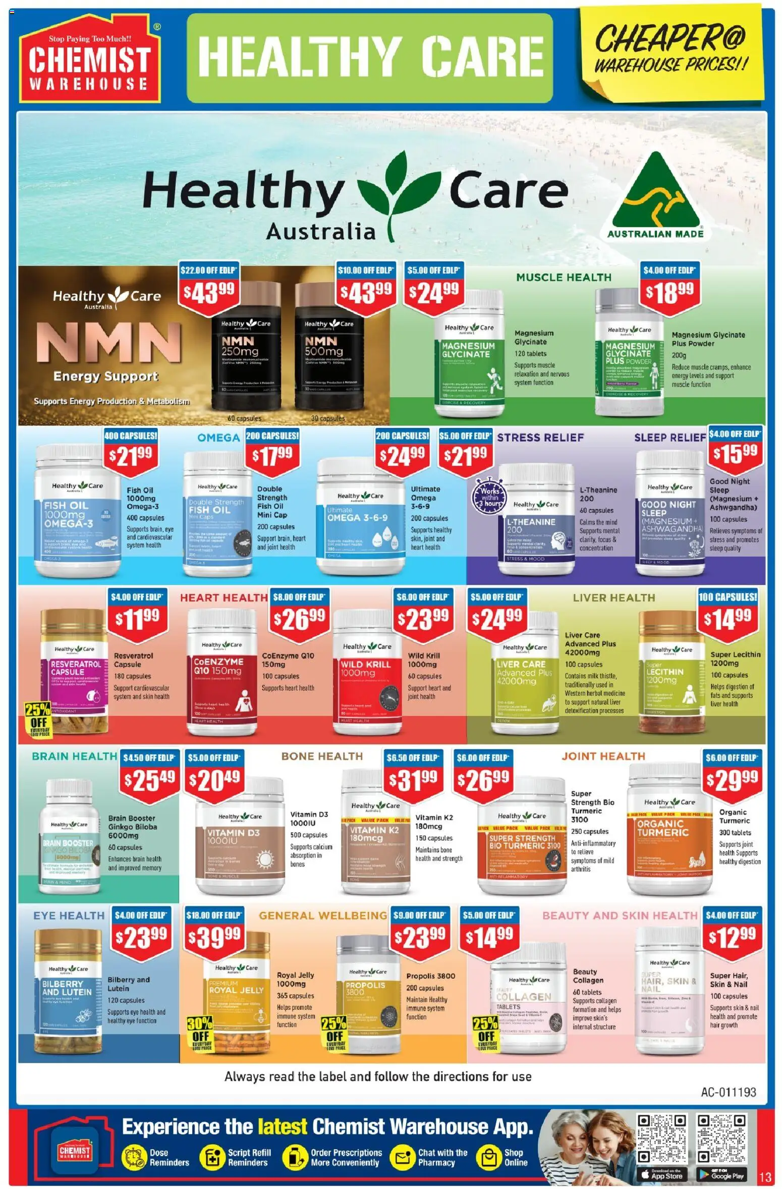 Chemist Warehouse catalogue - valid from 20/08/2026 | Page: 13 | Products: Fish, Capsules, Ashwagandha, Vitamin