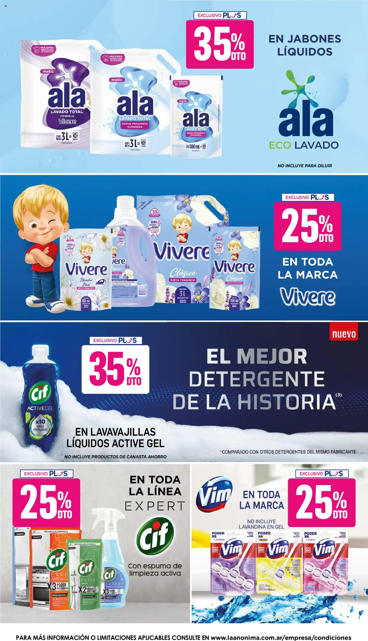 La Anonima catálogo │ válido desde el 18.06.2026 | Página: 9 | Productos: Antigrasa, Lavavajillas, Detergente, Canasta