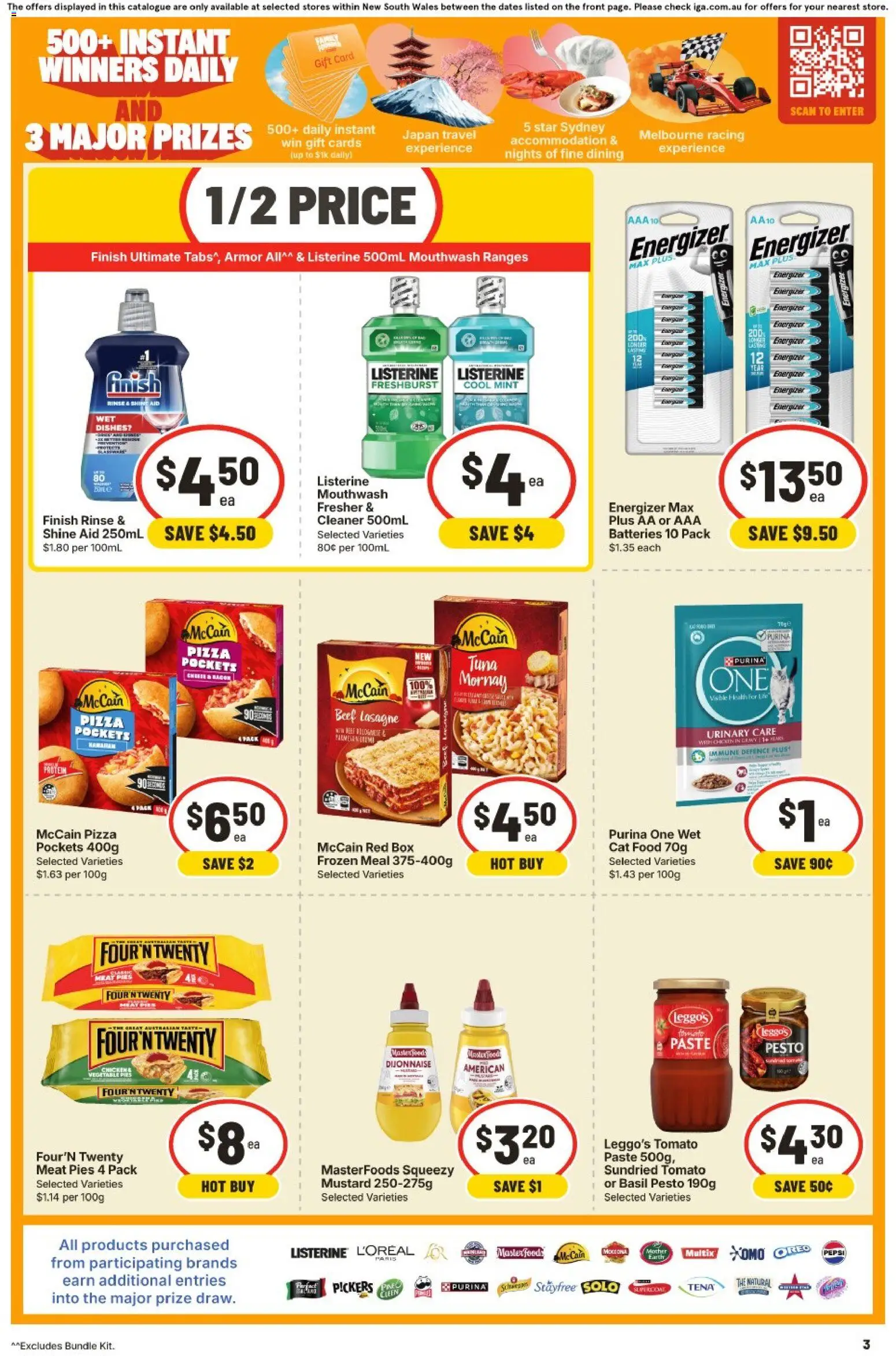 IGA catalogue - valid from 08/07/2026 | Page: 3 | Products: Mustard, Beef, Meat, Tuna