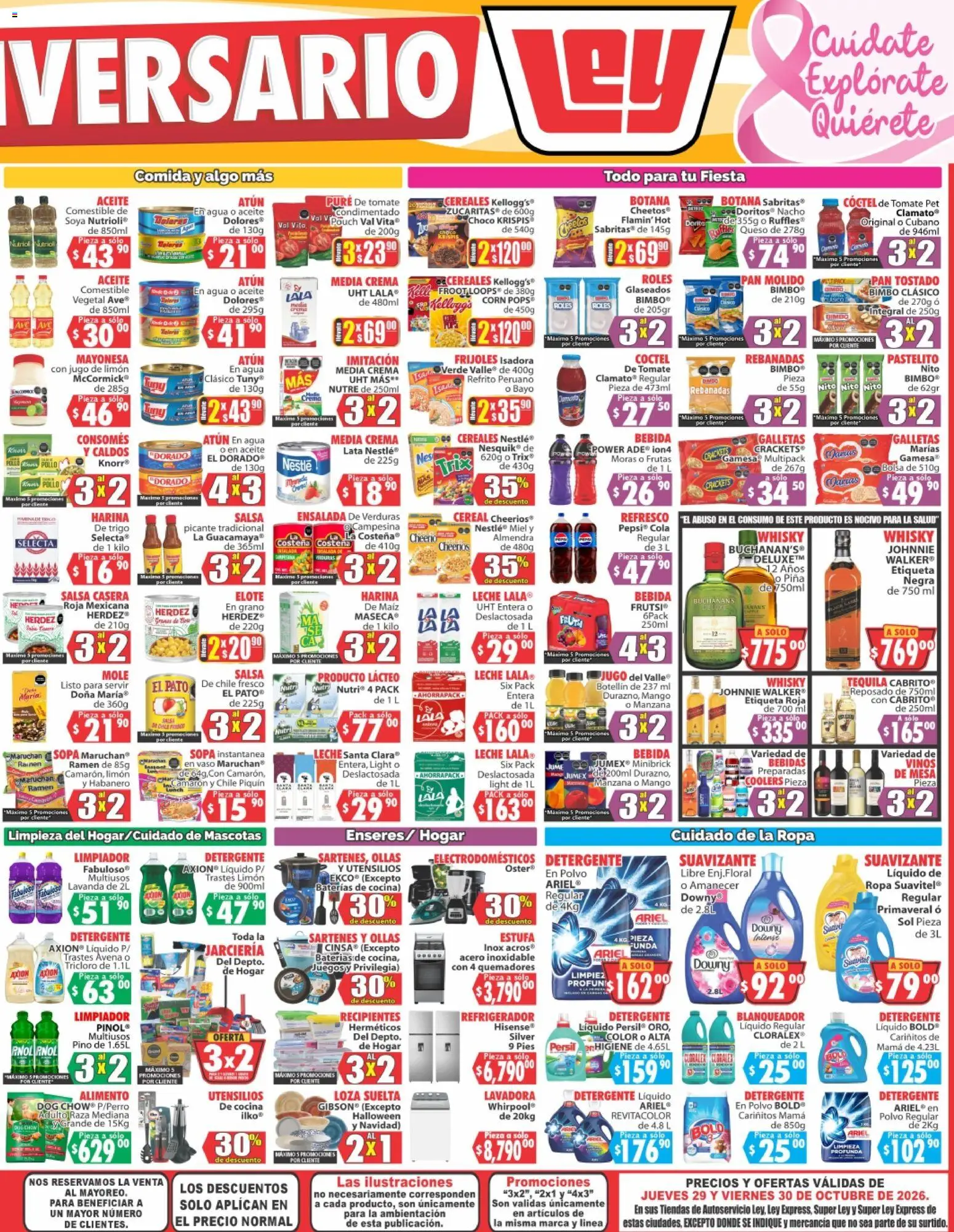 Nuevas ofertas de Casa Ley válidas en toda la República Mexicana desde el 29/10/2026. ¡Encuentra las mejores ofertas en Casa Ley folleto Autoservicio! | Página: 4