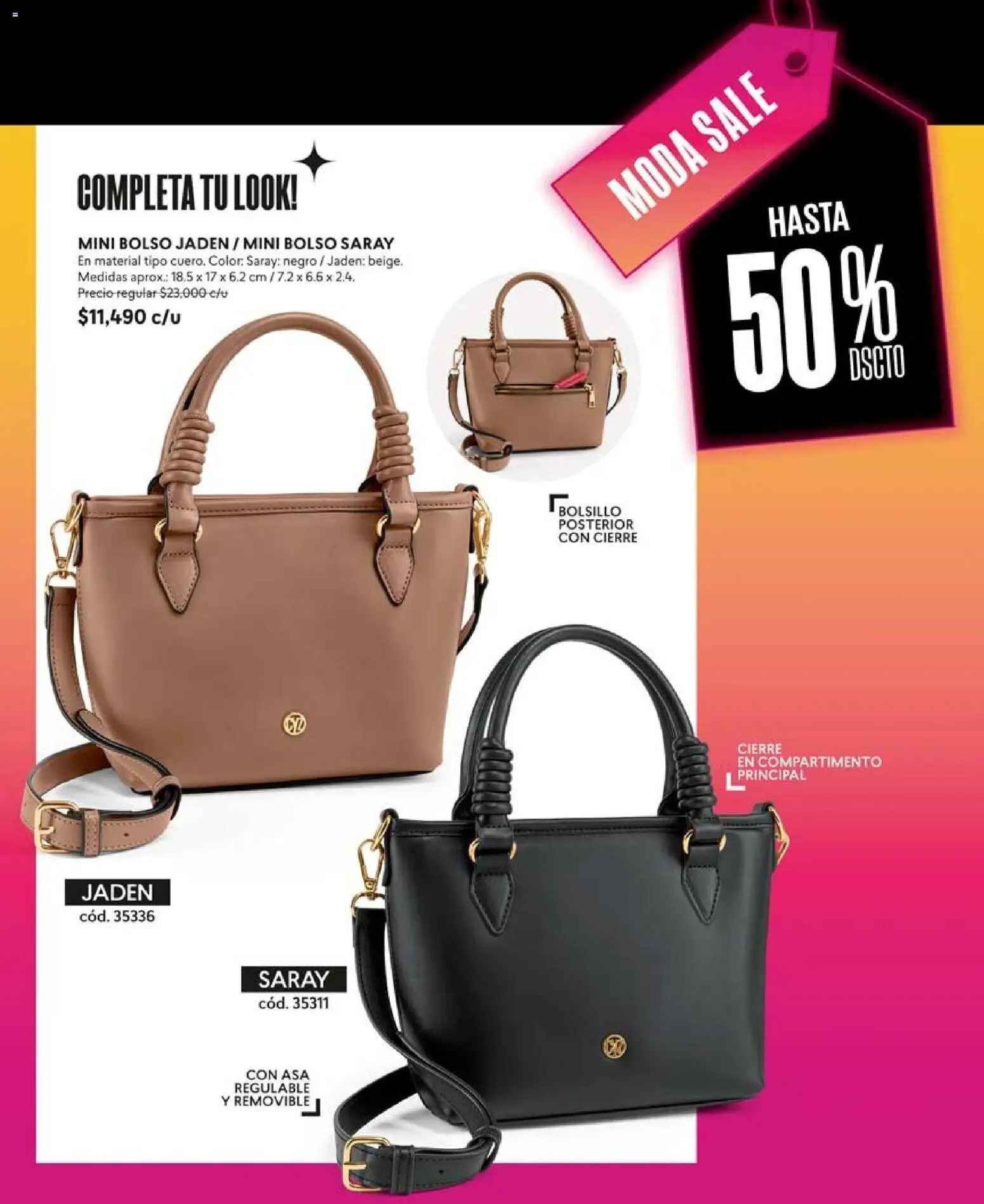 Catálogo CyZone Campaña 13 │ válido desde el 26.07.2026 | Página: 81 | Productos: Bolso