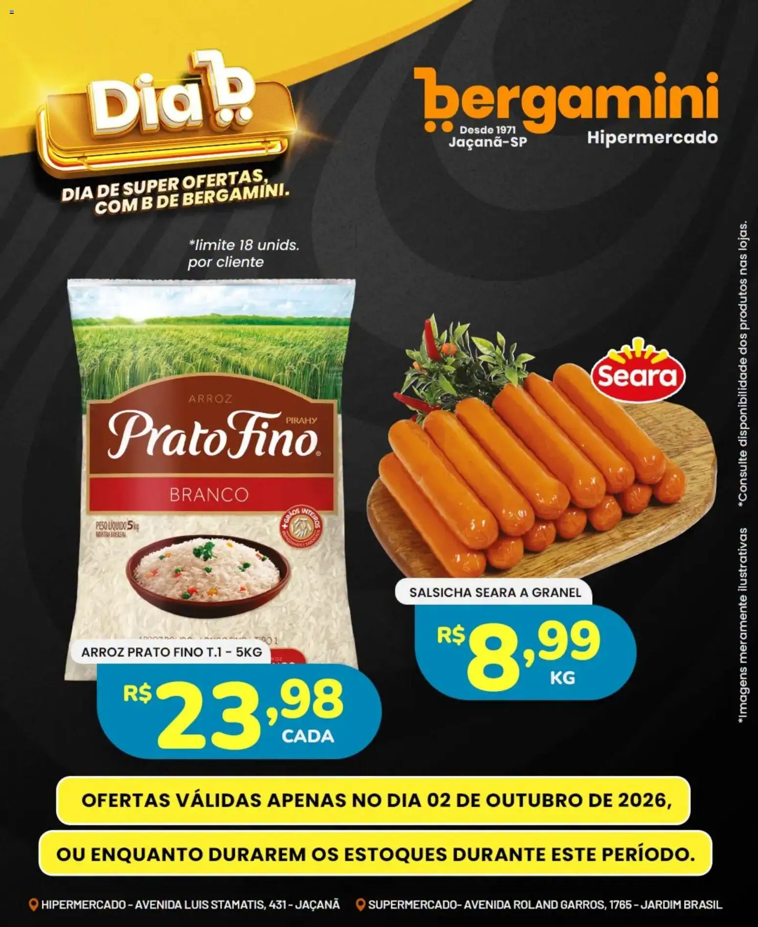 Supermercado Bergamini Folheto - válido de 02/10/2026 | Página: 9