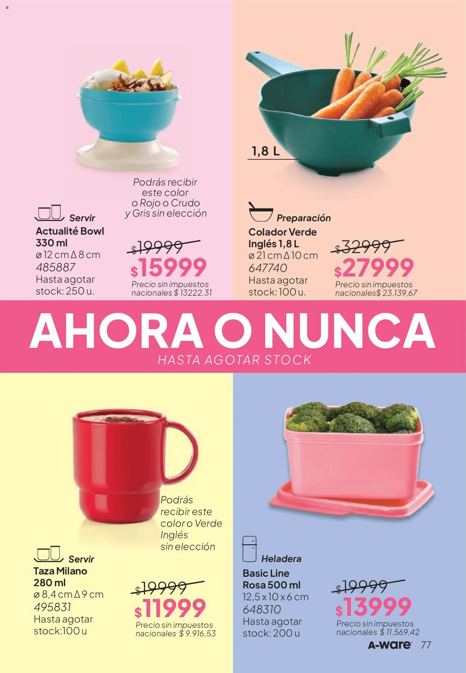 Tupperware catálogo │ válido desde el 30/10/2026 | Página: 78