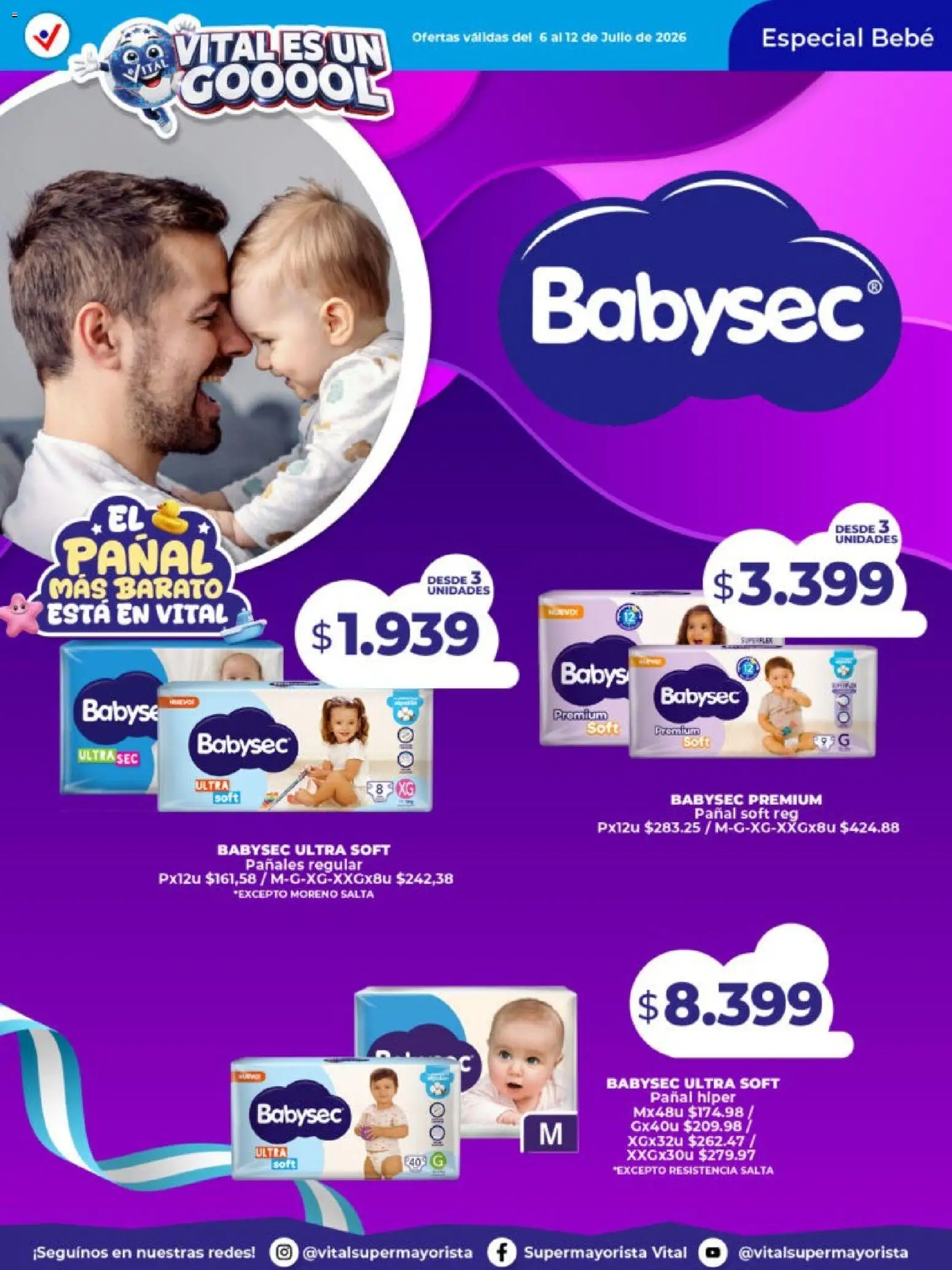 Vital - Especial de pañales │ válido desde el 06/07/2026 | Página: 2 | Productos: Pañales
