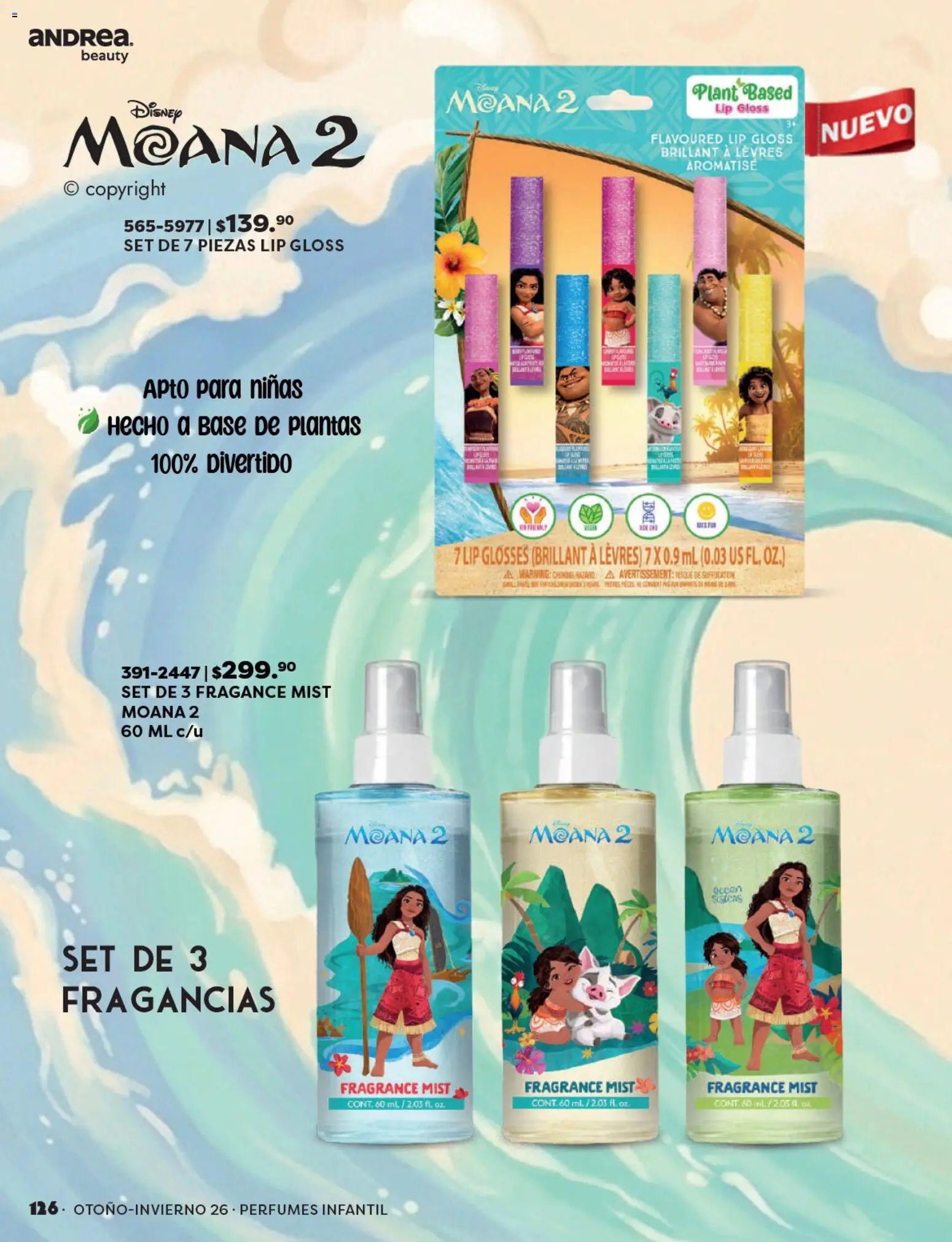 Nuevas ofertas de Andrea válidas en toda la República Mexicana desde el 23/08/2026. ¡Encuentra las mejores ofertas en Andrea catálogo Beauty! | Página: 126 | Productos: Perfumes