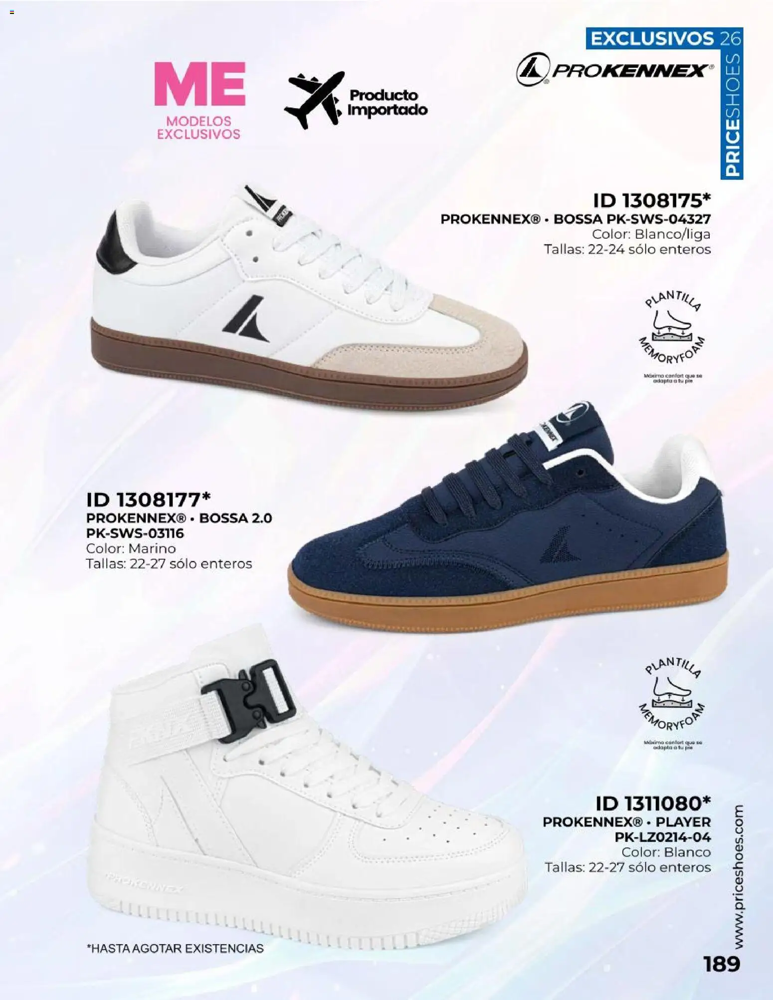 Nuevas ofertas de Price Shoes válidas en toda la República Mexicana desde el 09.05.2026. ¡Encuentra las mejores ofertas en Price Shoes catálogo Exclusivos! | Página: 189