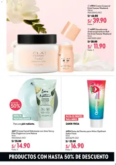 Vista previa de folleto Oriflame catálogo  - Campaña 11 Los mejores productos de la Oriflame válido desde 01/08/2026 | Página: 3 | Productos: Antitranspirante, Aloe vera, Pasta, Crema