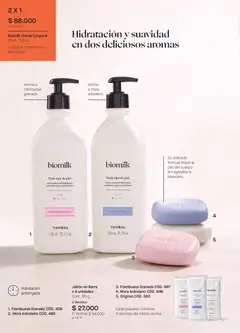Yanbal catálogo -  Vista previa de la revista de la tienda Yanbal valido desde el 25.04.2026 | Página: 116 | Productos: Combinación, Mora, Yogurt, Jabón
