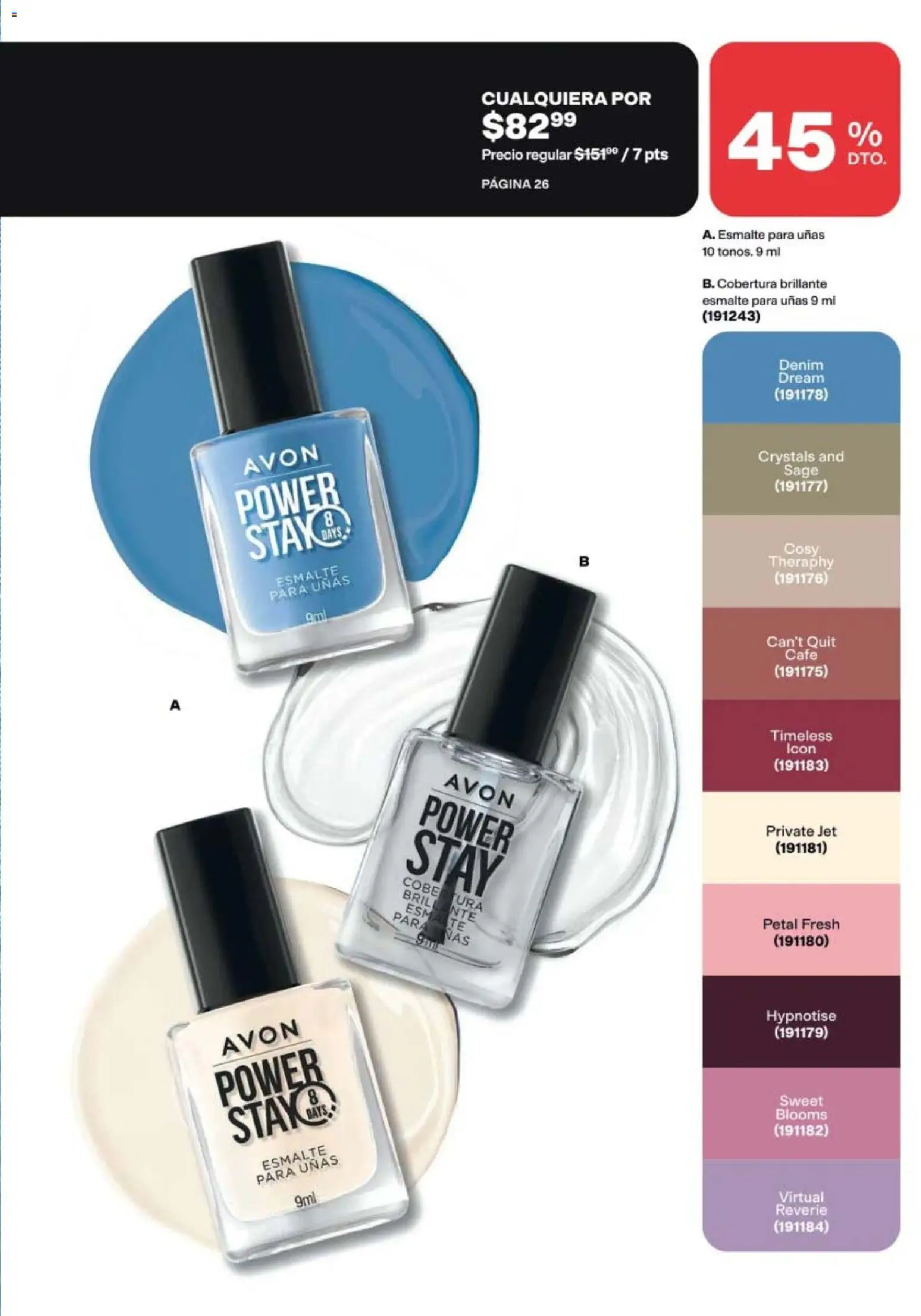 Nuevas ofertas de AVON válidas en toda la República Mexicana desde el 20/08/2026. ¡Encuentra las mejores ofertas en AVON campaña 12 2026! | Página: 23 | Productos: Café