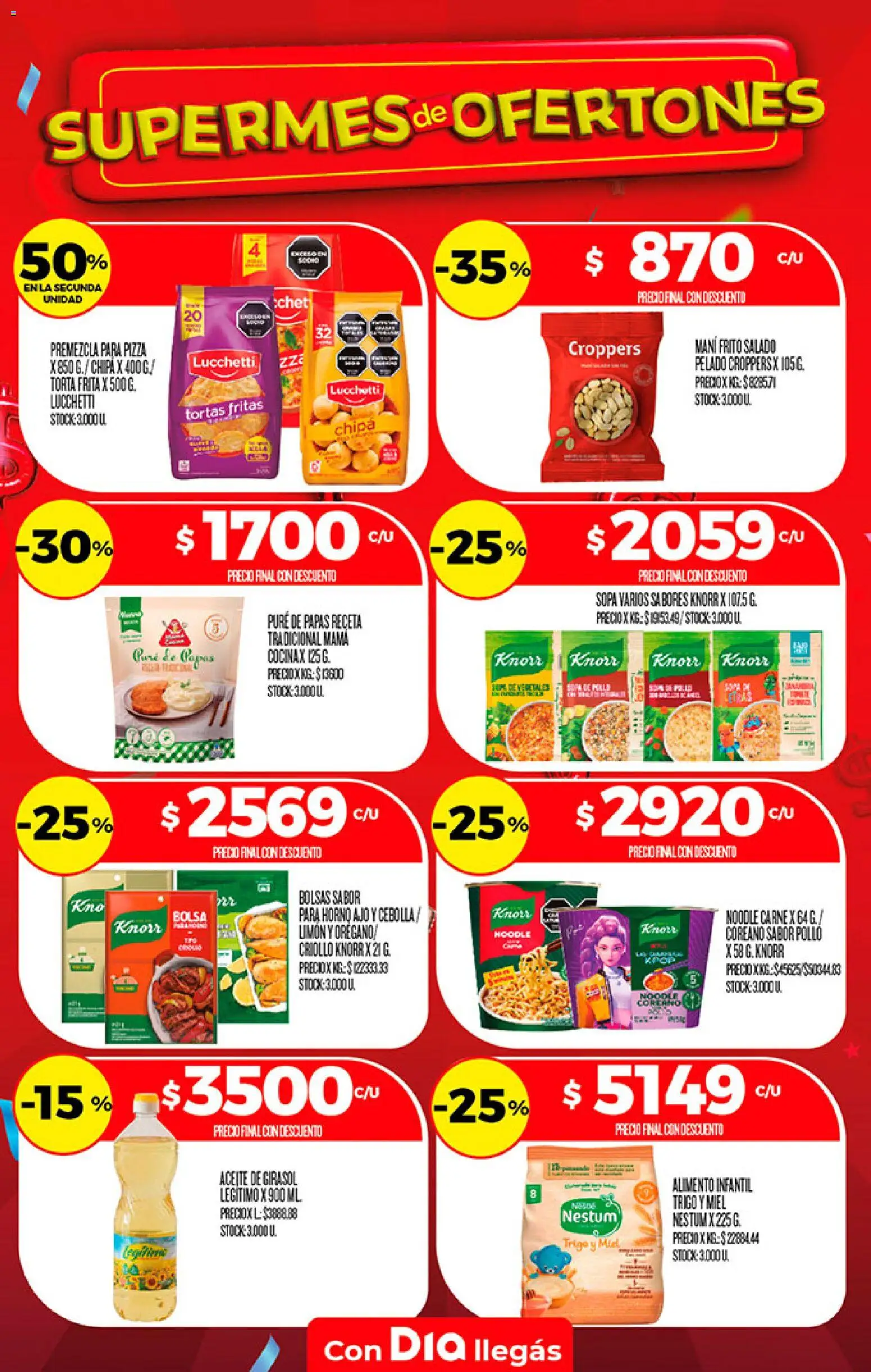 Supermercado DIA Ofertas │ válido desde el 19/08/2026 | Página: 19 | Productos: Pollo, Cebolla, Carne, Puré