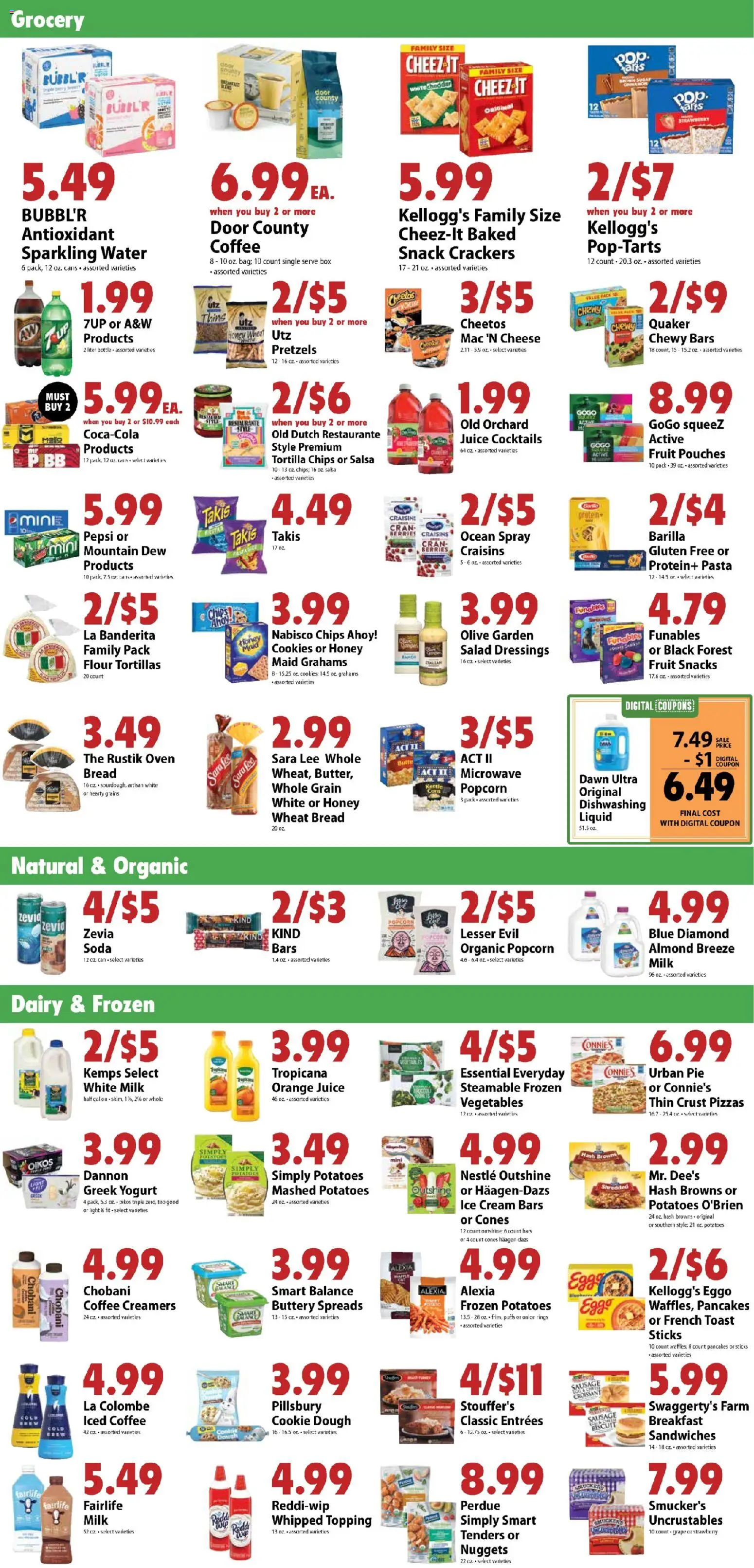 Festival Foods Weekly Ad - valid from 07/15/2026 | Page: 4 | Products: Berries, Bread, Microwave, Ice cream