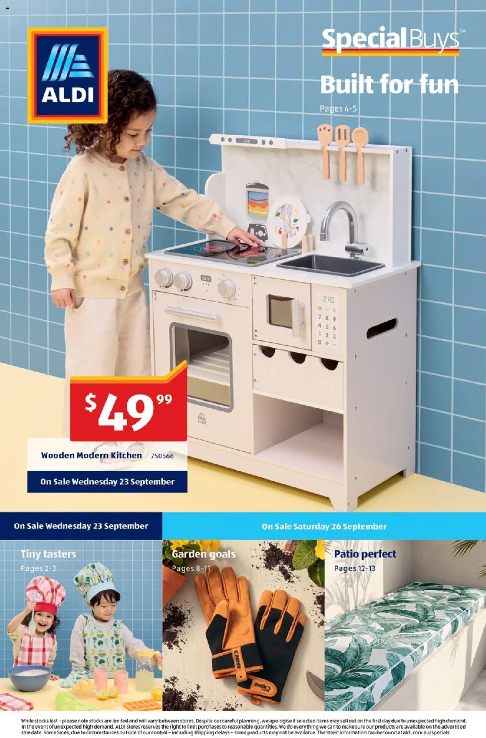 Aldi catalogue - valid from 23/09/2026 | Page: 1