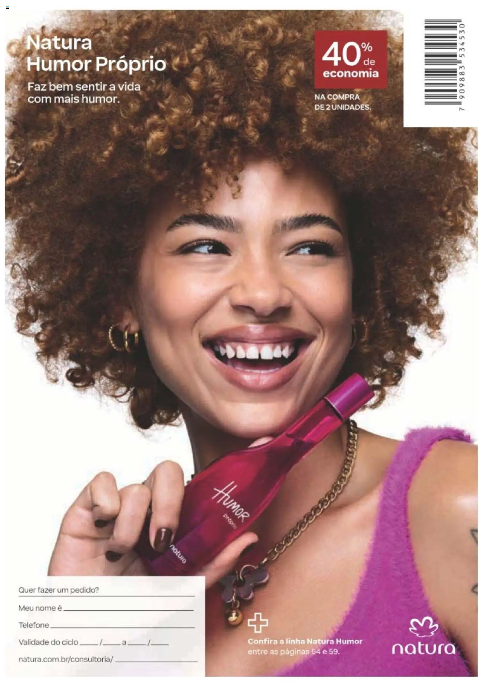 Natura Folheto - válido de 22/06/2026 | Página: 180 | Produtos: Telefone