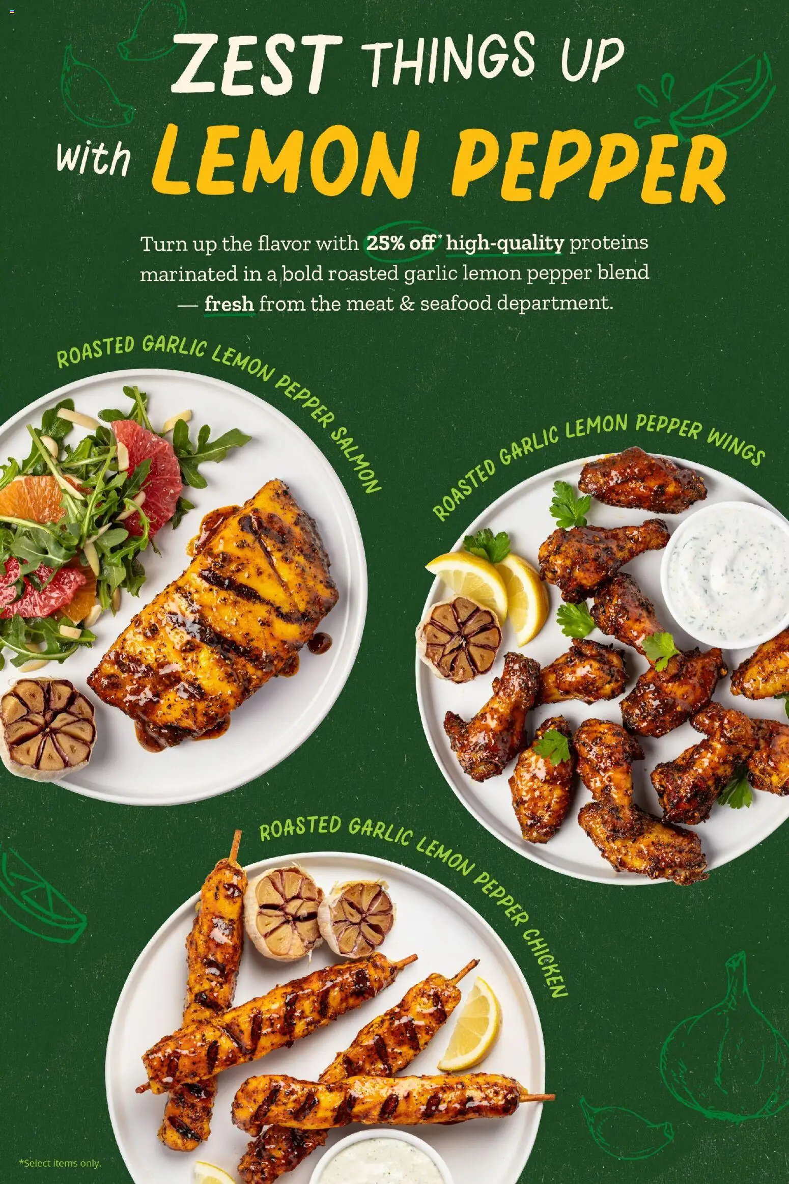 Sprouts Weekly Ad - valid from 27.05.2026 | Page: 2 | Products: Pepper, Seafood, Lemon, Garlic