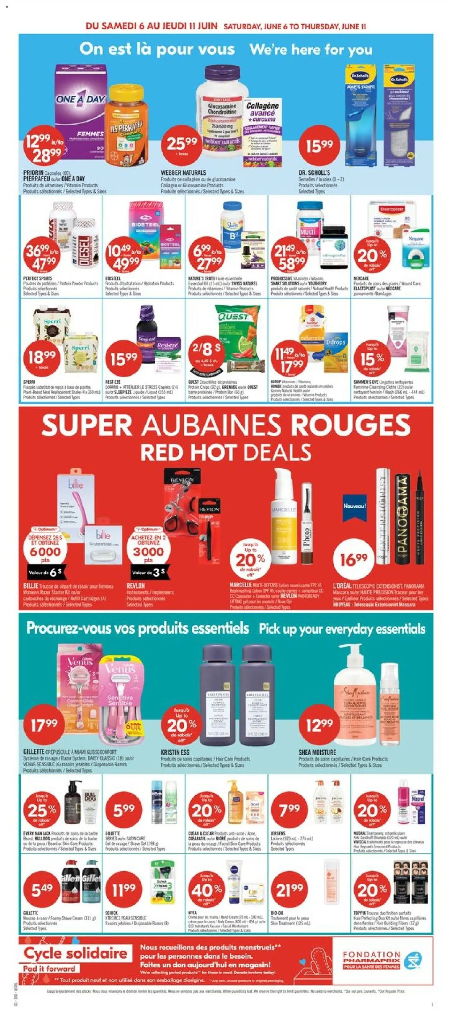 Pharmaprix flyer valid from 05.06.2026 | Page: 8 | Products: Cream, Powder, Eyeliner, Body lotion
