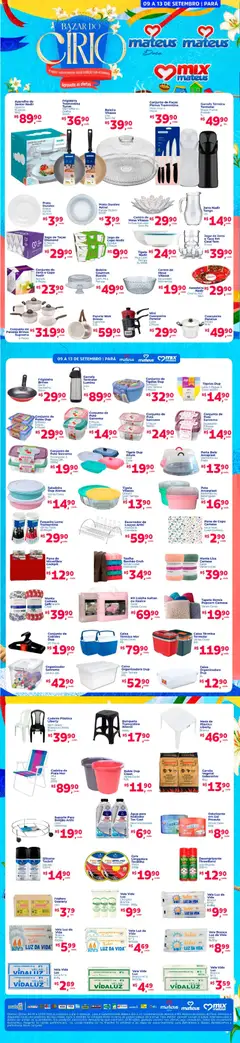Mateus ofertas Bazar de Cirio - Pré-Visualização do folheto da loja Mateus, válido de 09/09/2026