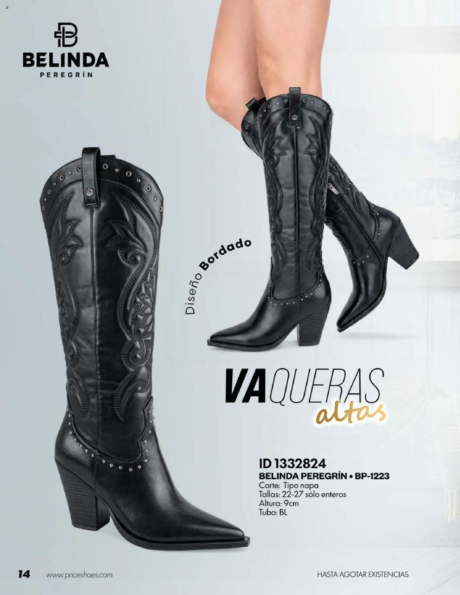 Nuevas ofertas de Price Shoes válidas en toda la República Mexicana desde el 18/07/2026. ¡Encuentra las mejores ofertas en Price Shoes catálogo Botas! | Página: 14