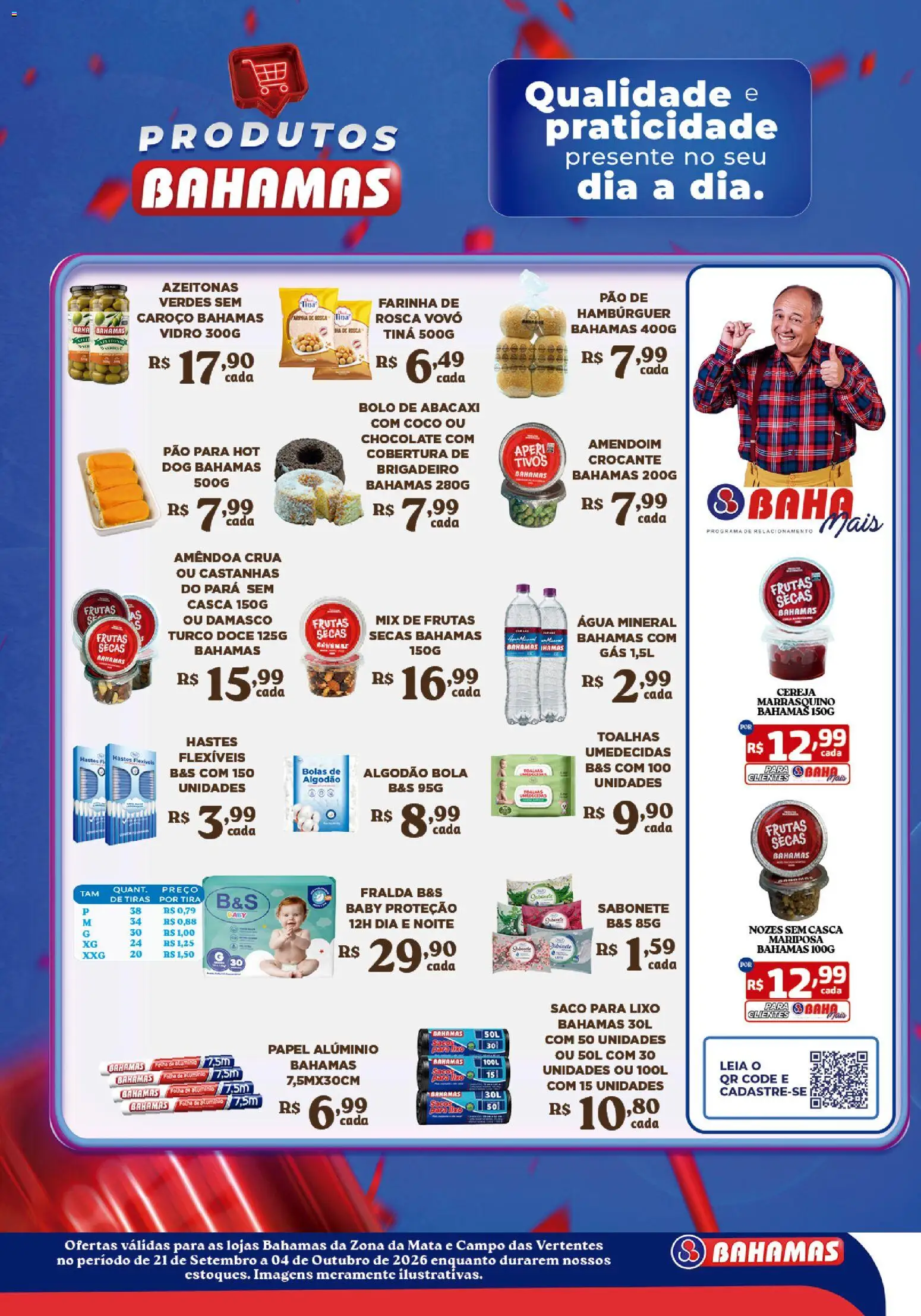 Bahamas Supermercados Folheto - válido de 21/09/2026 | Página: 5 | Produtos: Coco, Azeitonas, Farinha, Doce