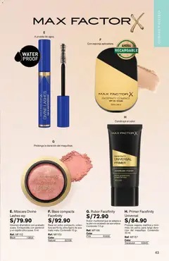 Vista previa de folleto Leonisa catálogo - Aliados Feliz día, Papá de la Leonisa válido desde 04.06.2026 | Página: 43 | Productos: Esponja, Máscara, Polvo, Rubor
