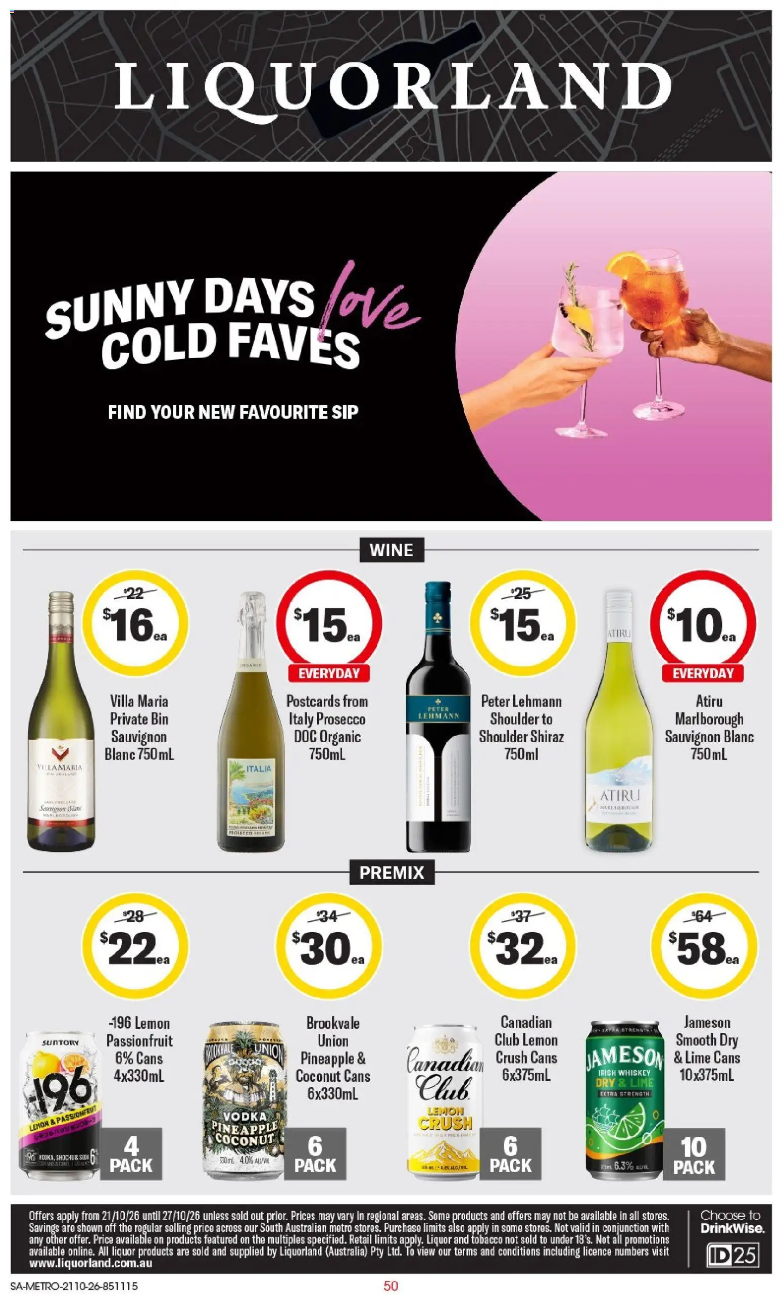 Liquorland catalogue - valid from 21/10/2026 | Page: 1