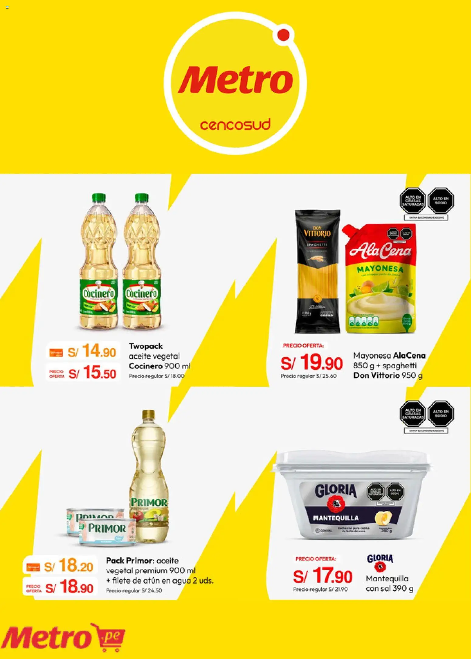 Catálogo Metro válido desde 10/08/2026 | Página: 2 | Productos: Atún, Sal, Mantequilla, Filete