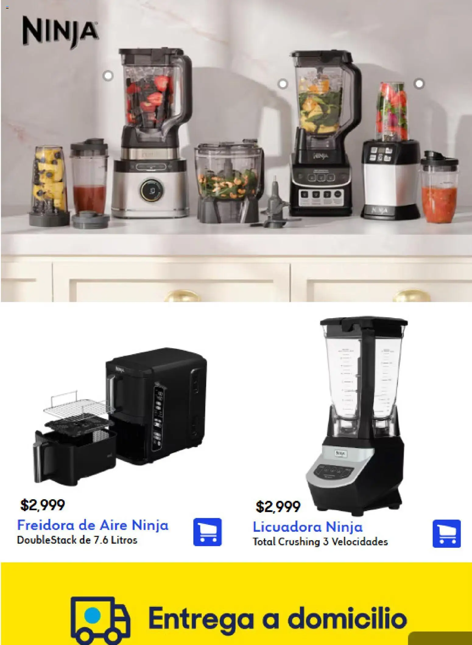 Coppel catálogo │ válido desde el 01/09/2026 | Página: 26 | Productos: Freidora, Freidora de aire, Licuadora