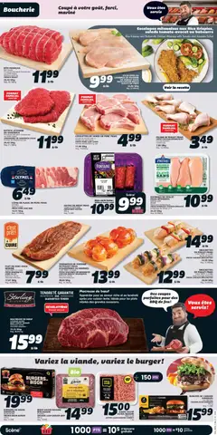 Preview of IGA weekly flyer / circulaire from shop IGA valid from Jul 9, 2026 | Page: 5 | Products: Rice, Beef, Salad, Chicken breasts